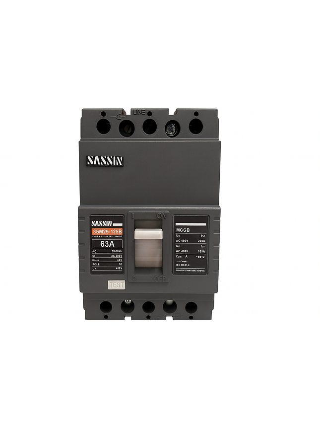 Interruptor Automático Caja Moldeada 3x63a C/ruptura 20ka 1