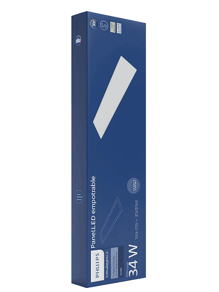 Panel Led Rc048 34w 4000k 4260lm 310x1243mm 1