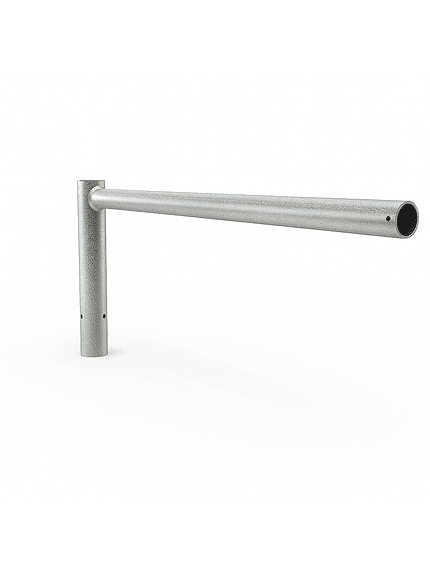 BRAZO RECTO SIMPLE DE 500MM PARA LUMINARIA 1