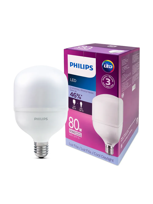 Ampolleta TForce Core HB 80W E40 865 WV G3 Philips 1