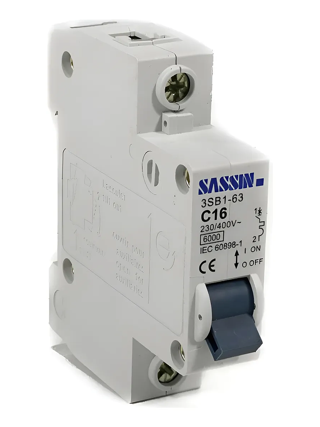 Interruptor Automático 1x10a Curva C C/ruptura 6ka Certificado Sec 1