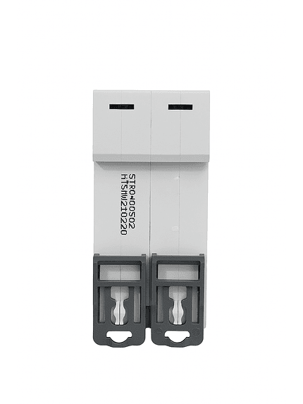 Interruptor Automático Riel Din 2X20A 10Ka Curva C Sassin 4