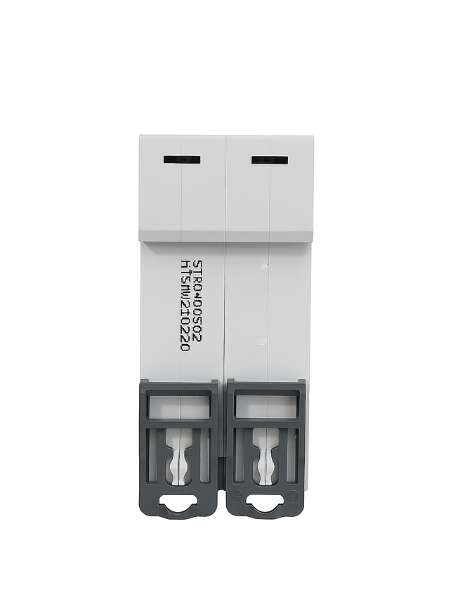 Interruptor Automático Riel Din 2X20A 10Ka Curva C Sassin 4