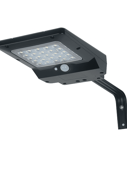 Luminaria Solar 4w Led Con Sensor Luz Fría 400lm Ip65 Ik07 1