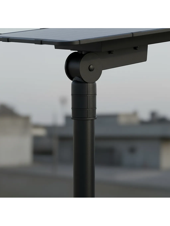 Luminaria Ap Wing Led Solar 80w 13800lm 2700k Ip65 Aluminio 3