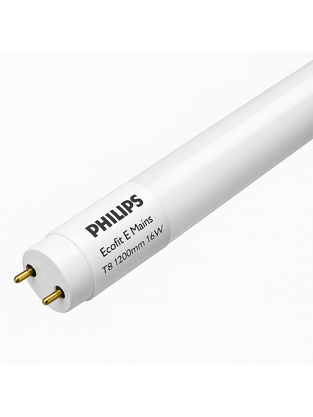 Tubo Led 16w T8 Luz Fria 1.20cm 1 Polo Philips 1