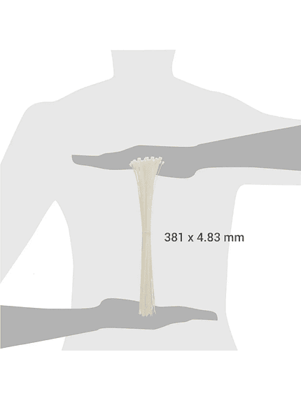 AMARRA CABLES 381X4,83 MM BLANCO 3M BLANCO 5