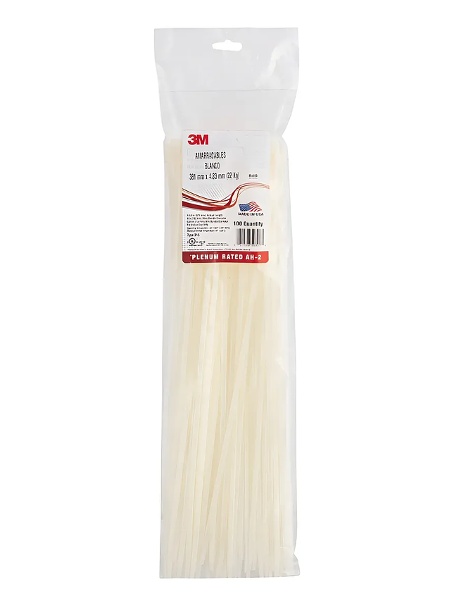 AMARRA CABLES 381X4,83 MM BLANCO 3M BLANCO 1