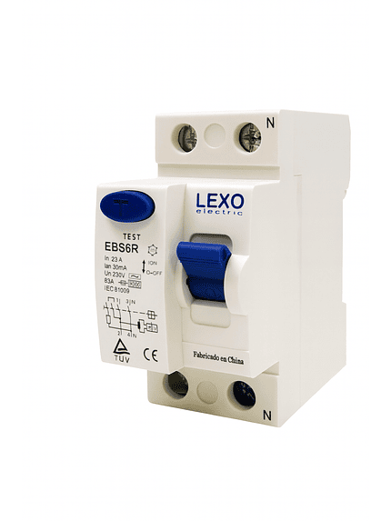 Interruptor Diferencial 2x25 A 30 Ma Lexo Ebs6r  1