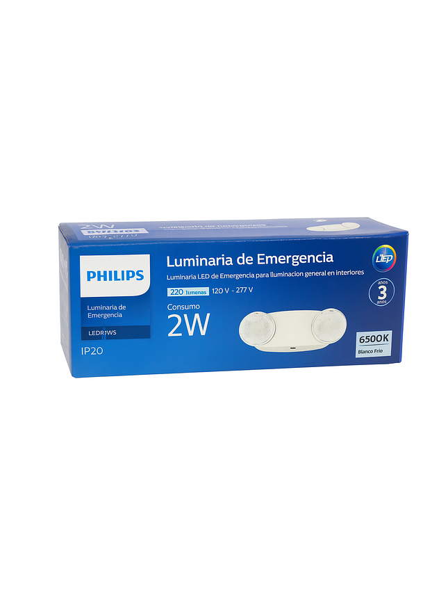 LUMINARIA DE EMERGENCIA LEDR1W5 PHILIPS 1