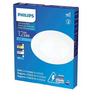 FOCO PANEL LED EMB CIRCULAR 12W 3000K 900LM PHILIPS