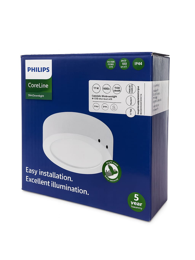 FOCO LED S/P 11W  DN145C LED10S/830 1100LM PSU II WH IP44 1