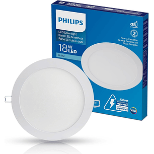 FOCO PANEL LED 18W 4000K EMBUTIDO RED DL252 PHILIPS