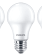 Pack 3 Ampolletas LED Philips 7W E27 Luz Fría 6500K - Miniatura 2
