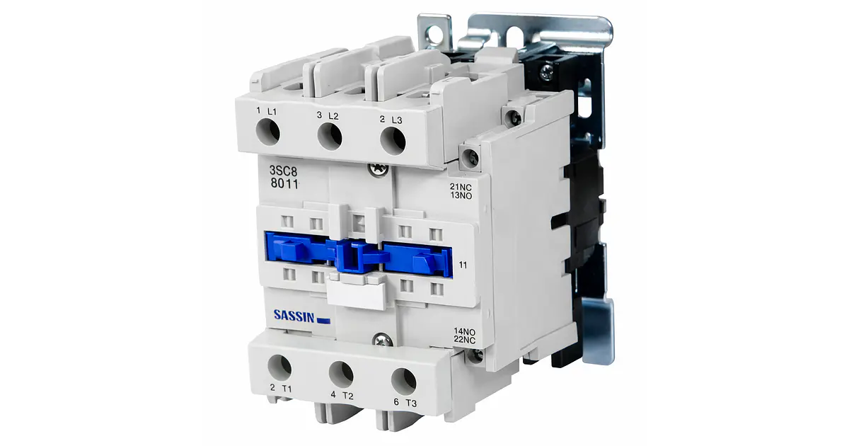 Contactor Trifásico 40A AC3 Bobina 220V Sassin