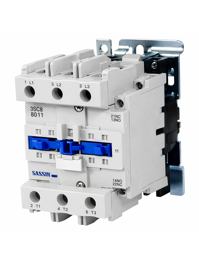 Contactor Trifásico 40a Ac3 1na + 1nc Bobina 220v Ac 1