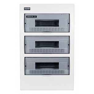 Tablero Plástico Embutir De 36 Circuitos Certificado Sassin