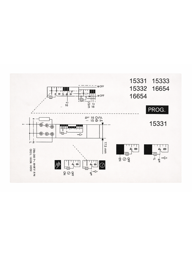 INTERRUPTOR HORARIO MECANICO IH 24H 1CANAL 15336 SCHNEIDER 2