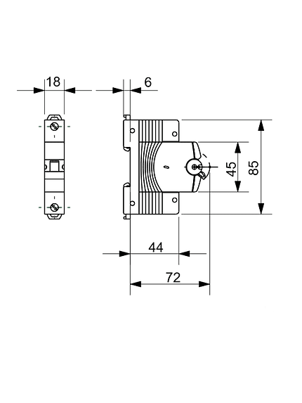 Interruptor Automatico Gewiss 1x20a 10ka Curva C 2