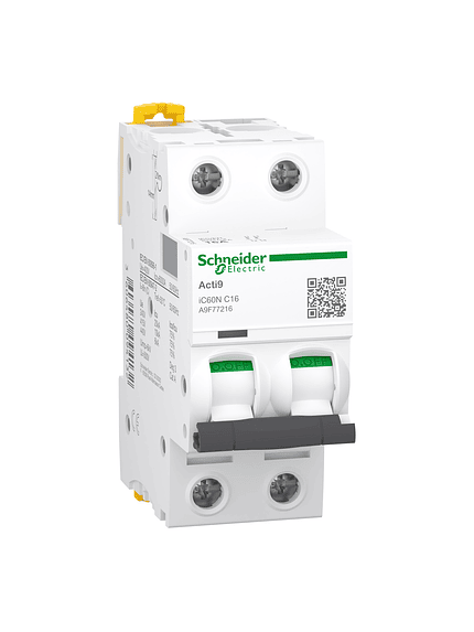 Interruptor Automático IC60N Curva C -Escoja Polos y Amperaje- 13