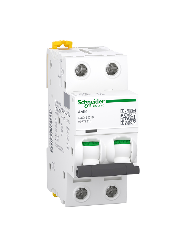 Interruptor Automático IC60N Curva C -Escoja Polos y Amperaje- 14