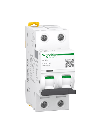 Interruptor Automático IC60N Curva C -Escoja Polos y Amperaje- 16