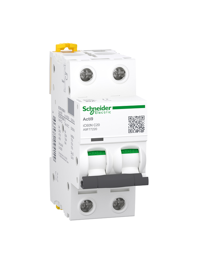 Interruptor Automático IC60N Curva C -Escoja Polos y Amperaje- 16