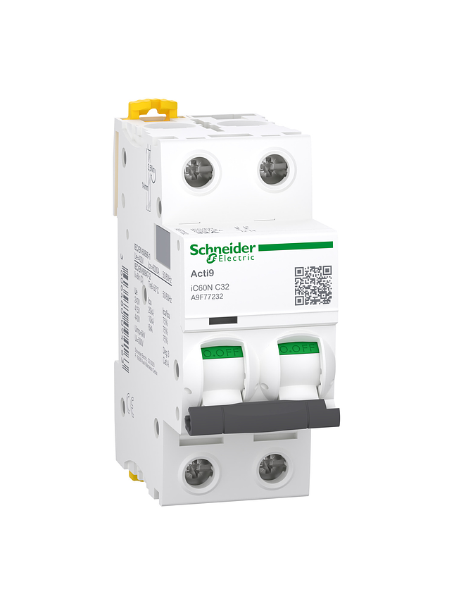 Interruptor Automático IC60N Curva C -Escoja Polos y Amperaje- 18