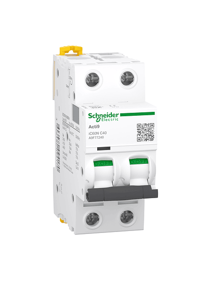 Interruptor Automático IC60N Curva C -Escoja Polos y Amperaje- 19