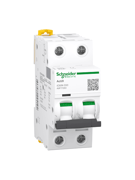 Interruptor Automático IC60N Curva C -Escoja Polos y Amperaje- 21