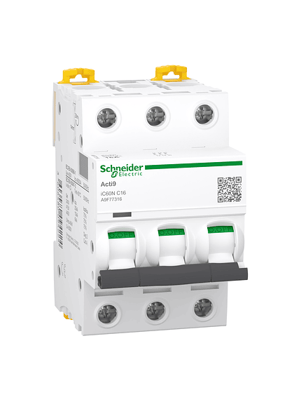 Interruptor Automático IC60N Curva C -Escoja Polos y Amperaje- 24