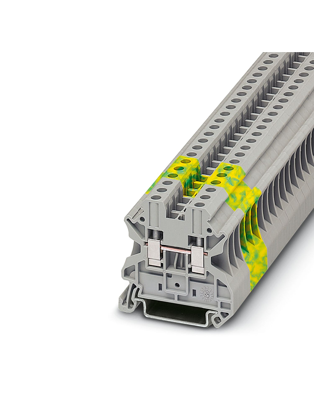 BORNES DE PASO CONEXION TORNILLO 4MM HASTA 32MM GRIS PHOENIX 2