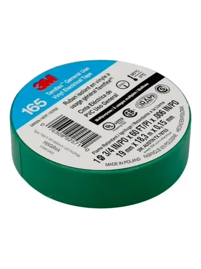 Cinta Aisladora 3m Temflex 1550 X 18,3 Mts Color Elección 3