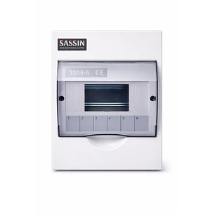 Tablero Eléctrico 6 Módulos Sobreponer IP30 SEC Sassin