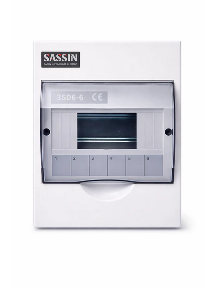 Tablero Eléctrico 6 Módulos Sobreponer IP30 SEC Sassin 1