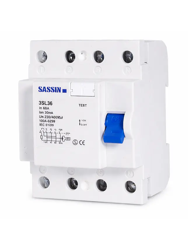 Interruptor Diferencial 4x 63a 30ma, Tipo Ac Certificado  1