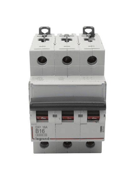 Interruptor Automático 3P 16A Curva B 10kA DX3 4