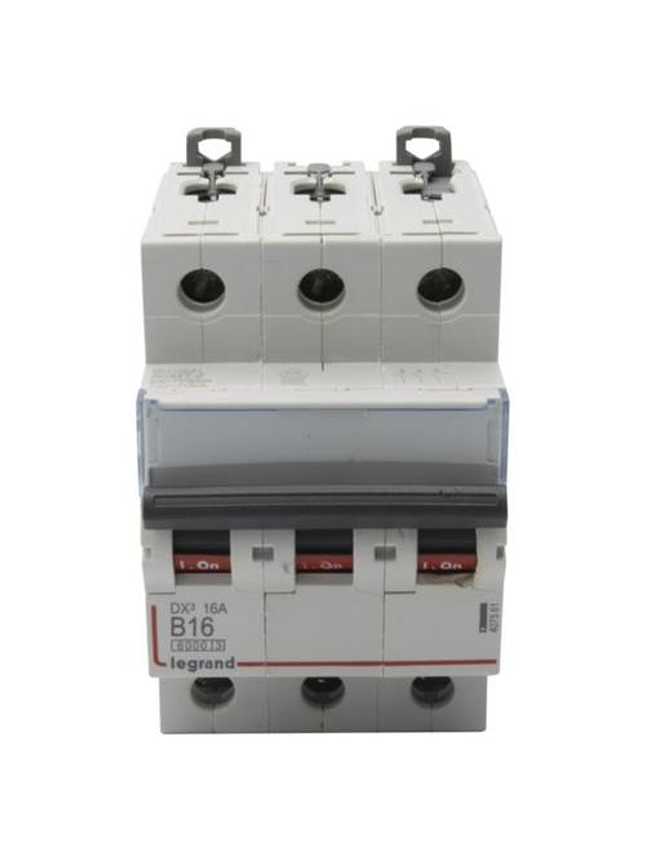 Interruptor Automático 3P 16A Curva B 10kA DX3 4