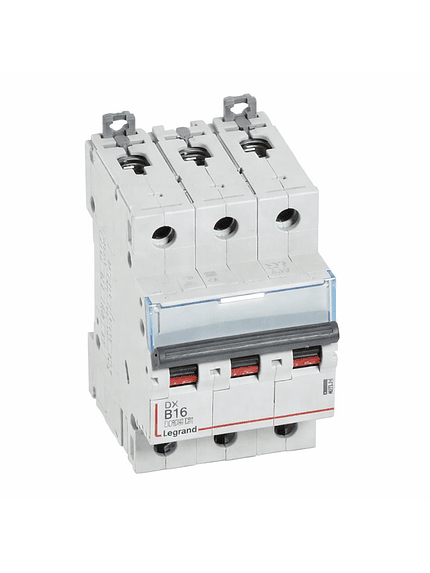 Interruptor Automático 3P 16A Curva B 10kA DX3 1