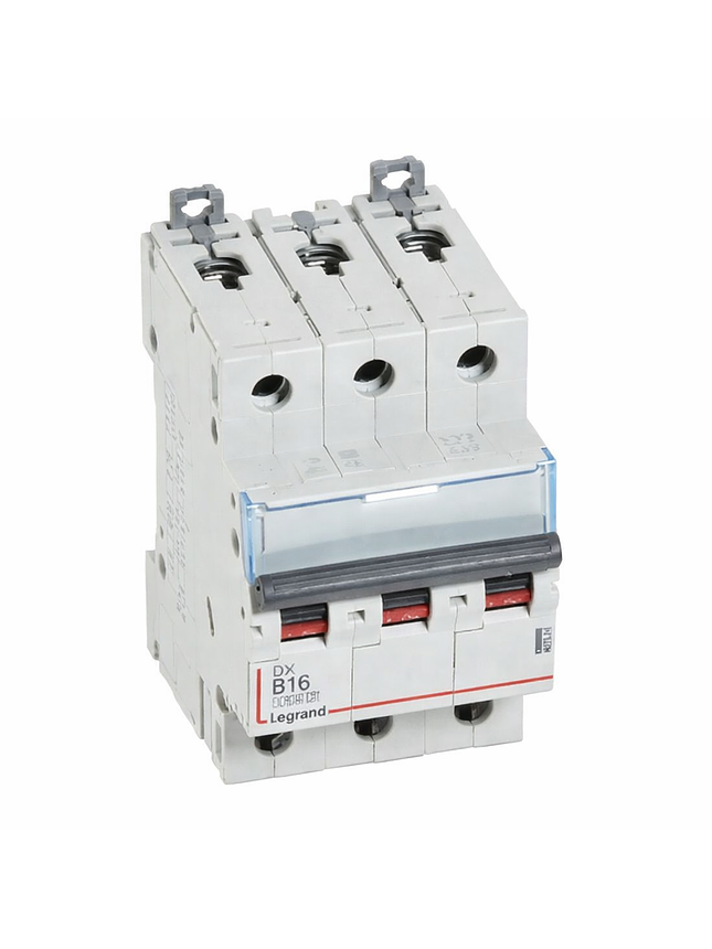 Interruptor Automático 3P 16A Curva B 10kA DX3 1