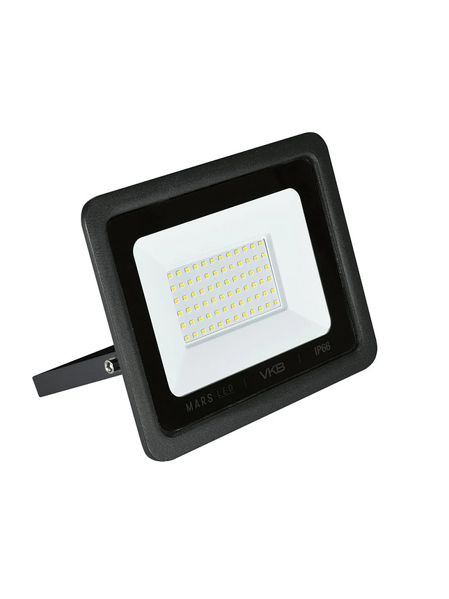 Reflector LED 50W 6500K IP66 exterior VKB negro 1