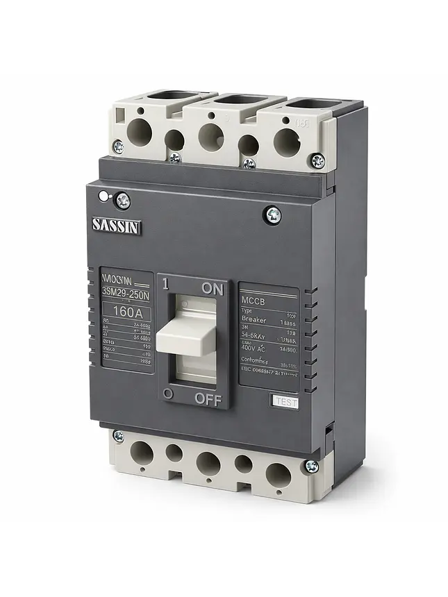 Interruptor Automático Moldeado 3P 160A 35kA Sassin 1