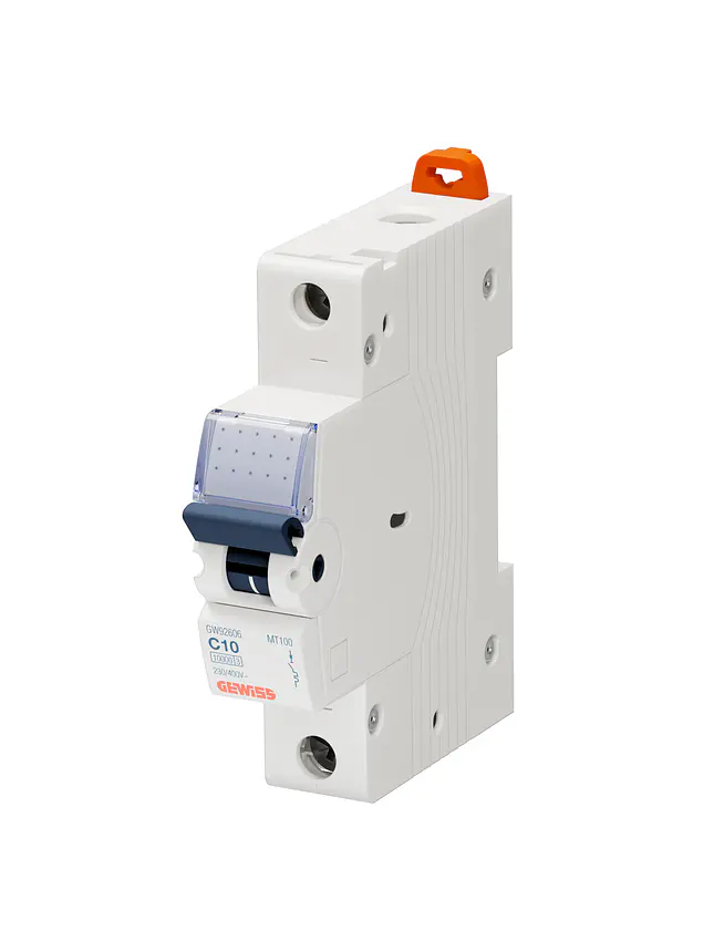 Interruptor Automatico Gewiss 1x10a 10ka Curva C 1