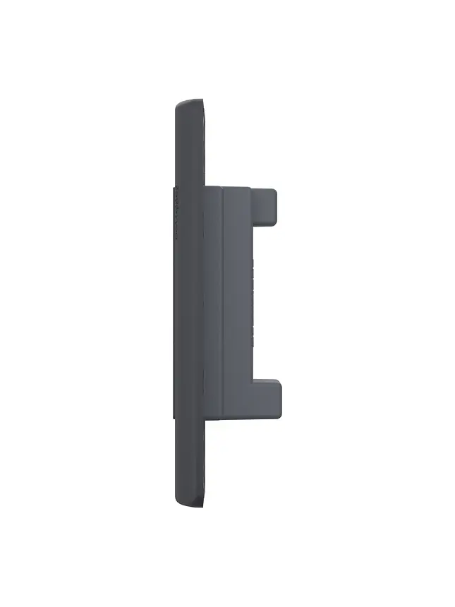 Placa Dúplex 2P+T 10A Genesis Negra Schneider 2