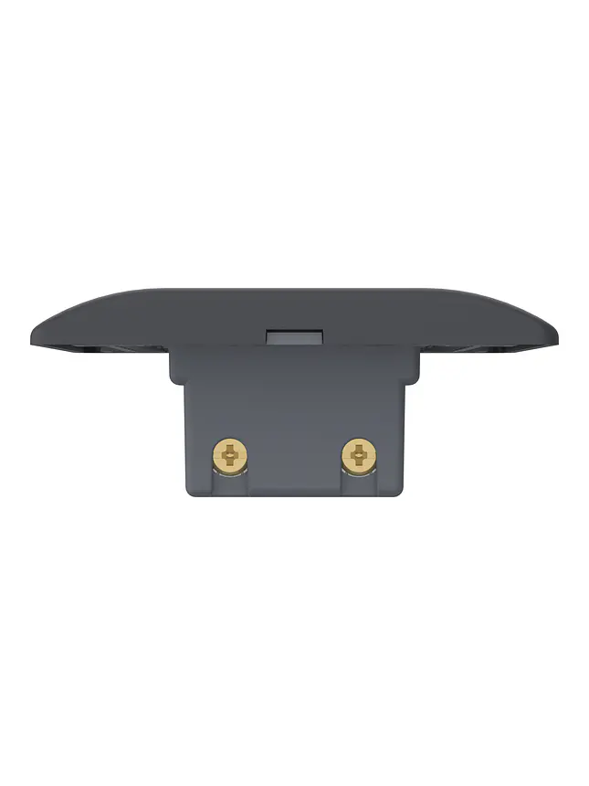 Placa Dúplex 2P+T 10A Genesis Negra Schneider 3