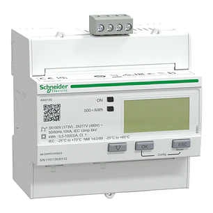 A9MEM3355 Medidor Energía Trifásico IEM3150 Modbus 63A Schneider