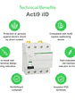 Schneider Diferencial Acti9 Iid 4P 40A 30Ma A9R71440 - Miniatura 2