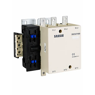 Contactor trifásico SASSIN 3SC8-F400 400A bobina 220V AC