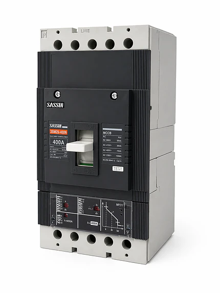 INTERRUPTOR MCCB 3P 400A SASSIN 3SM29-400N 4