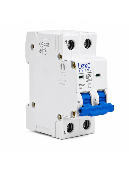 Interruptor Automático 1P+N 25A 6KA Curva C 3